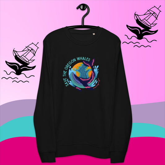 Save The Whales organic sweatshirt